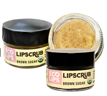 Lip Scrub 0.5oz, Brown Sugar, convertible display, 6 ct
